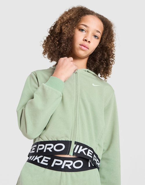 Girls' Pro Crop Full Zip Hoodie Junior