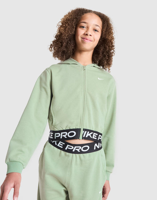 Girls' Pro Crop Full Zip Hoodie Junior