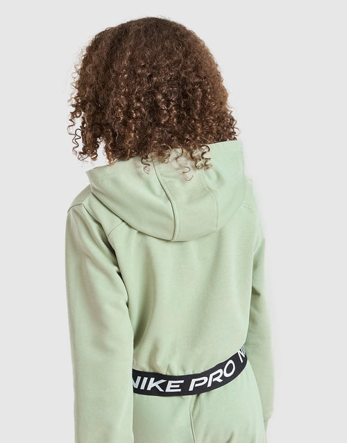 Girls' Pro Crop Full Zip Hoodie Junior
