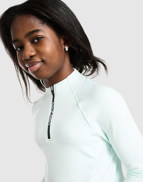 Girl's Pro Dri-FIT 1/2 Zip Top Junior's