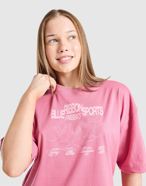 Girls' Graphic Oversized T-Shirt Junior