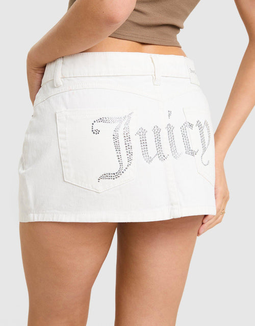 Denim Mini Skirt