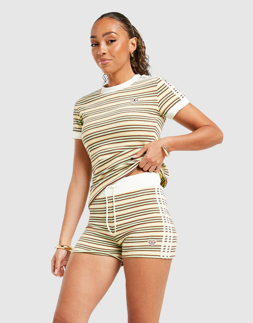 Towel Stripe Slim T-Shirt
