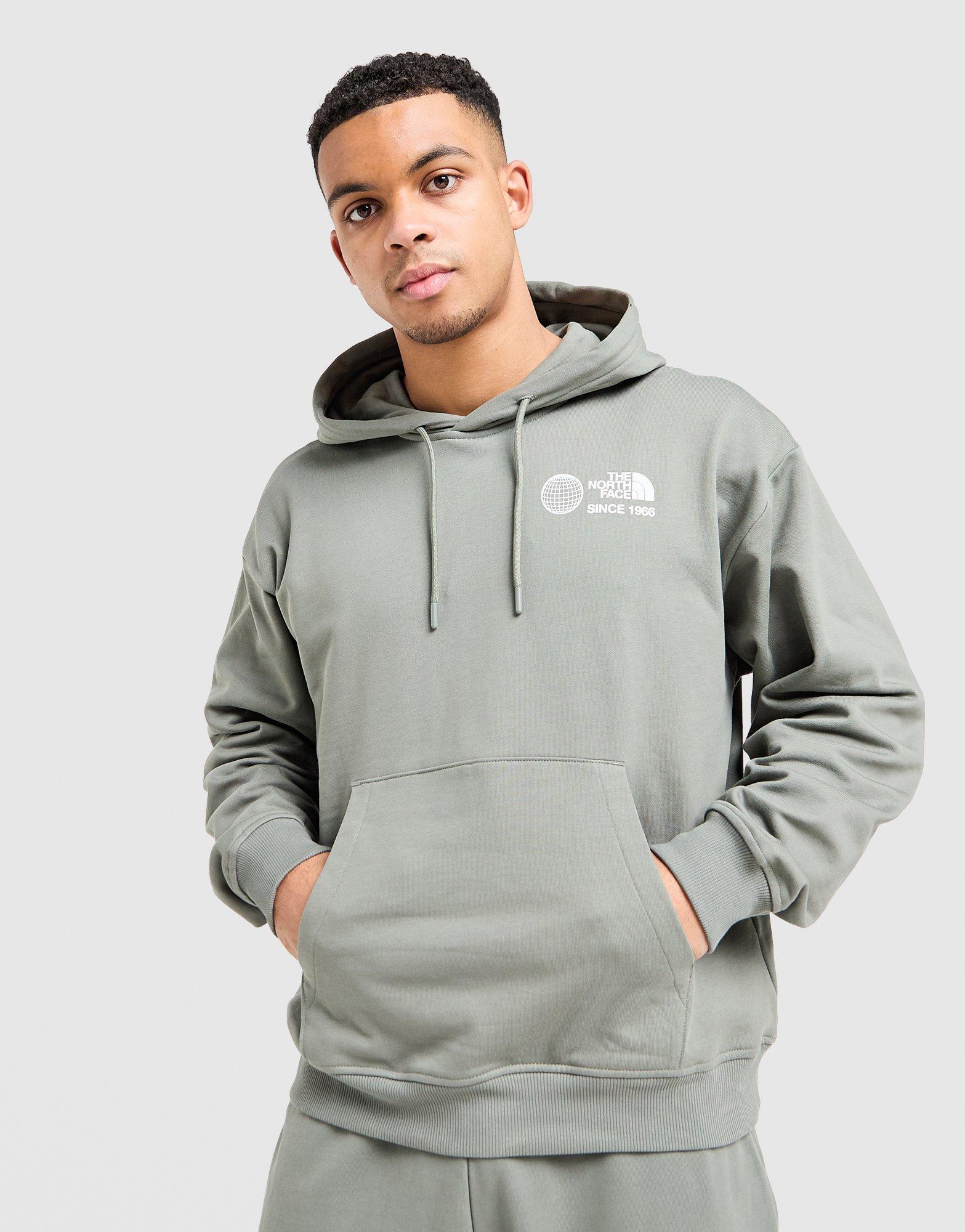 Green The North Face Tour Graphic Oversized Hoodie - JD Sports