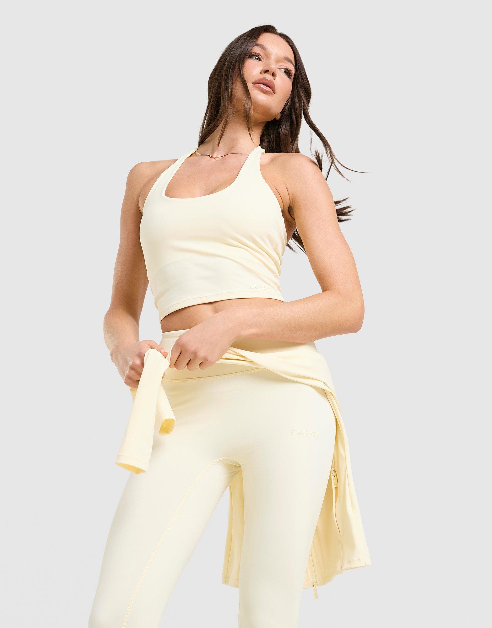 Sculpt Halter Neck Tank Top