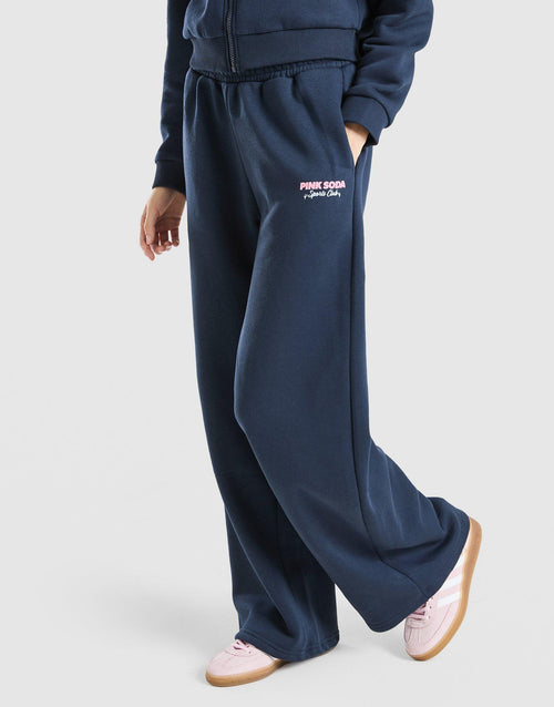Girls' Stack Wide Leg Joggers Junior