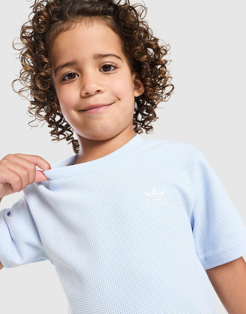 Waffle T-Shirt/Shorts Set Children