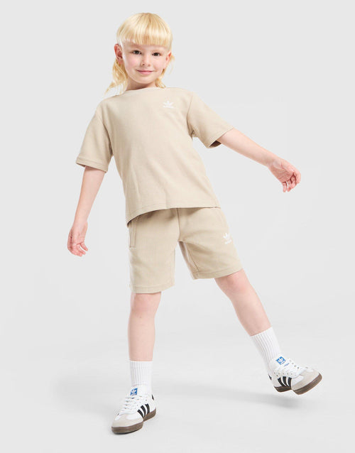 Waffle T-Shirt/Shorts Set Children