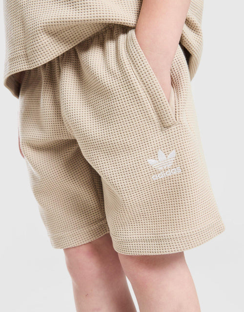 Waffle T-Shirt/Shorts Set Children