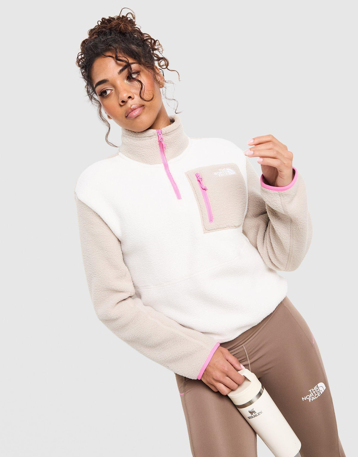 Yumori 1/4 Zip Fleece Top