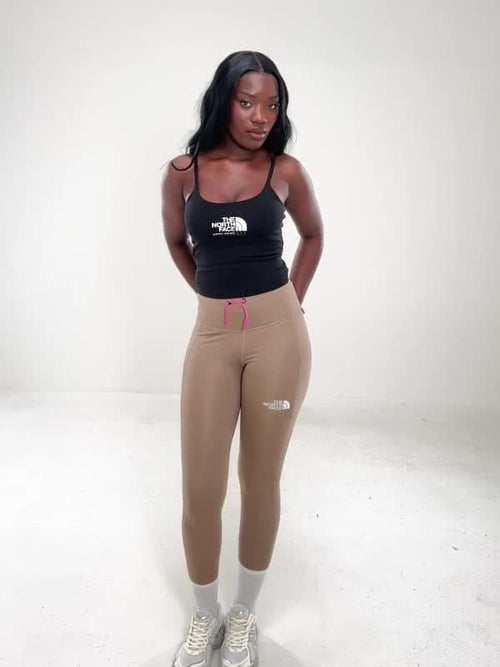 Grid Pocket Leggings