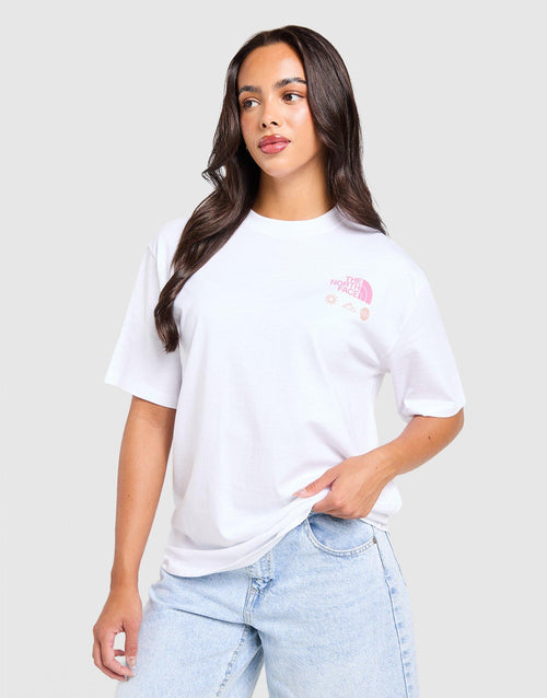 Multi Box Logo Boyfriend T-Shirt
