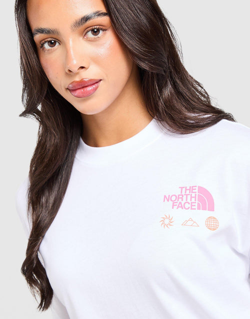 Multi Box Logo Boyfriend T-Shirt