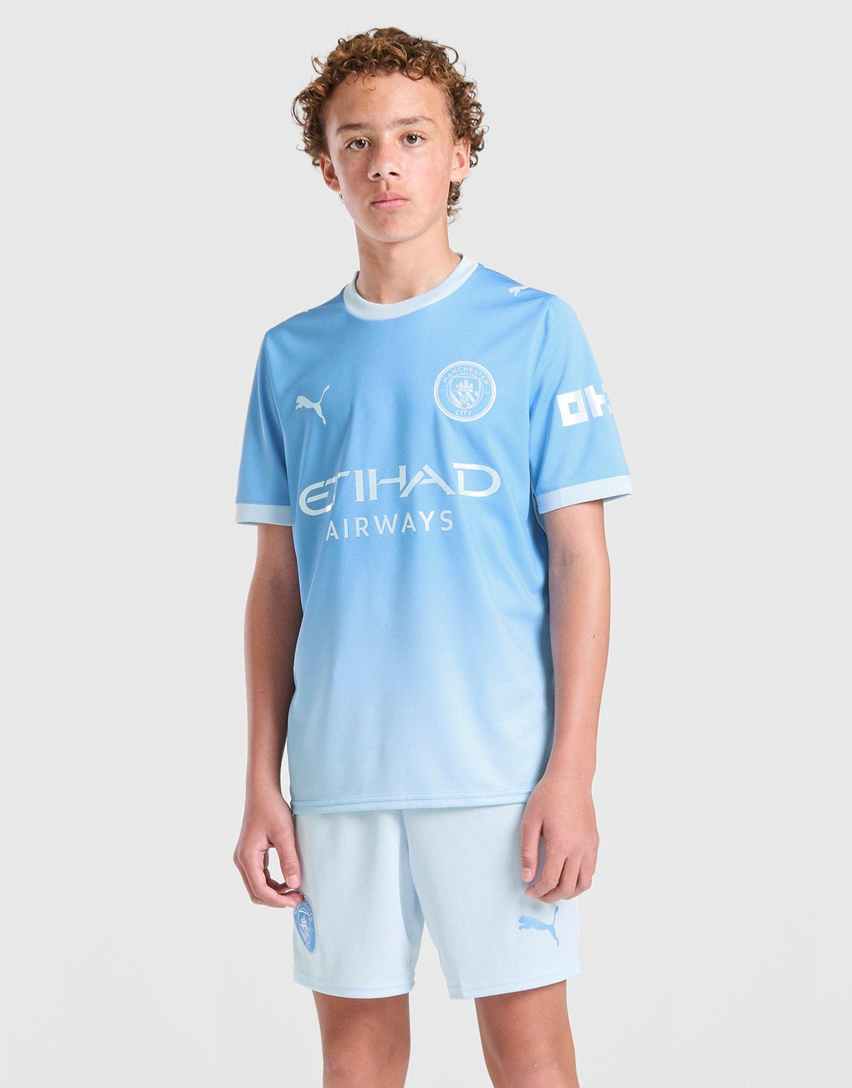 Manchester City FC 2026/27 Home Shorts Junior
