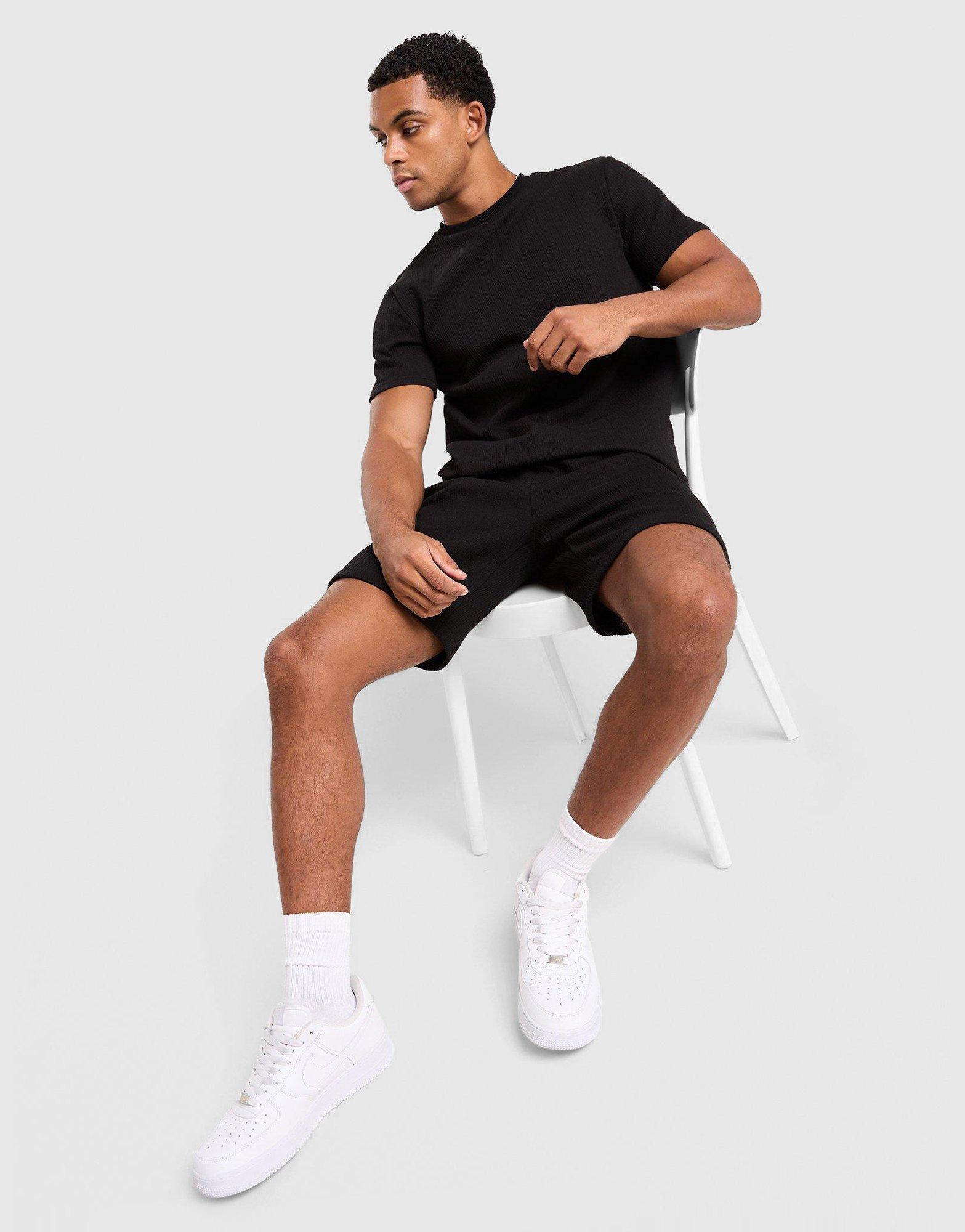 Textured Shorts