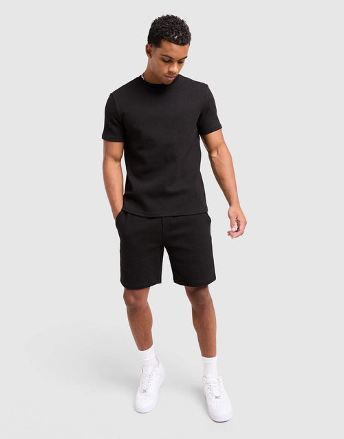 Textured Shorts