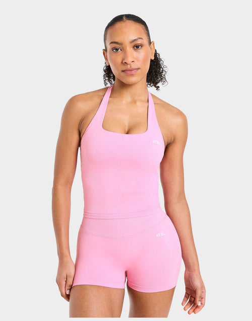 Enhance Seamless Halterneck Top