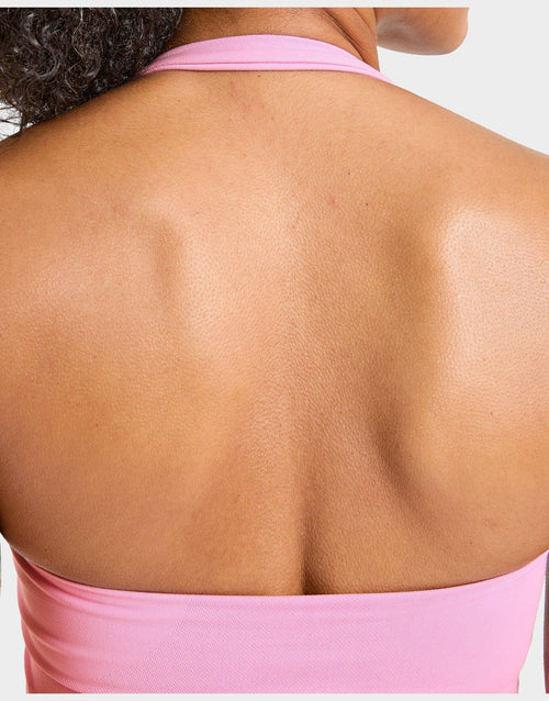 Enhance Seamless Halterneck Top