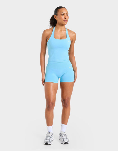 Enhance Seamless Halterneck Top