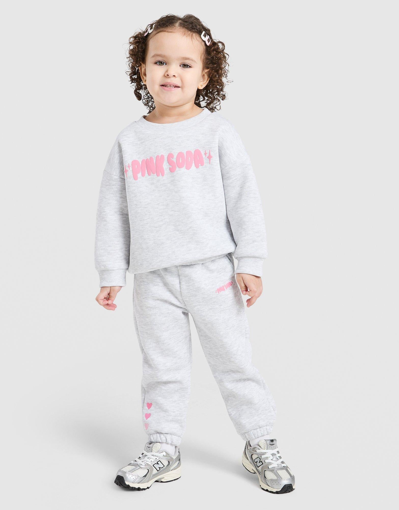 Girls' Fade Crew Tracksuit Infant