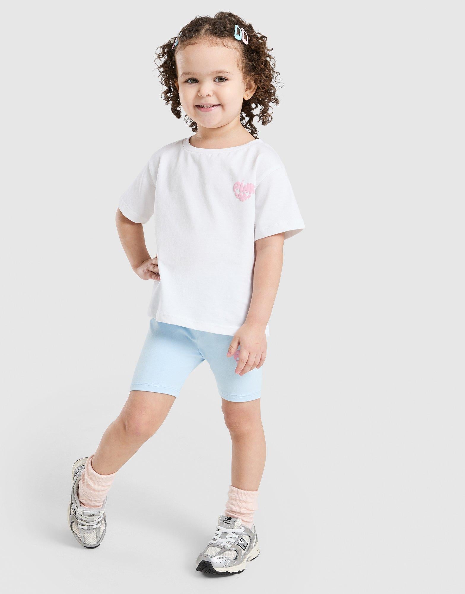 Girls' Heart T-Shirt/Shorts Set Infant
