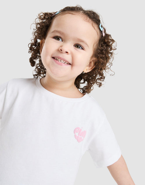 Girls' Heart T-Shirt/Shorts Set Infant