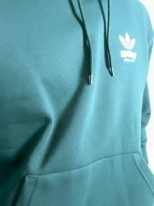 Trefoil Bubble Open Hem Joggers