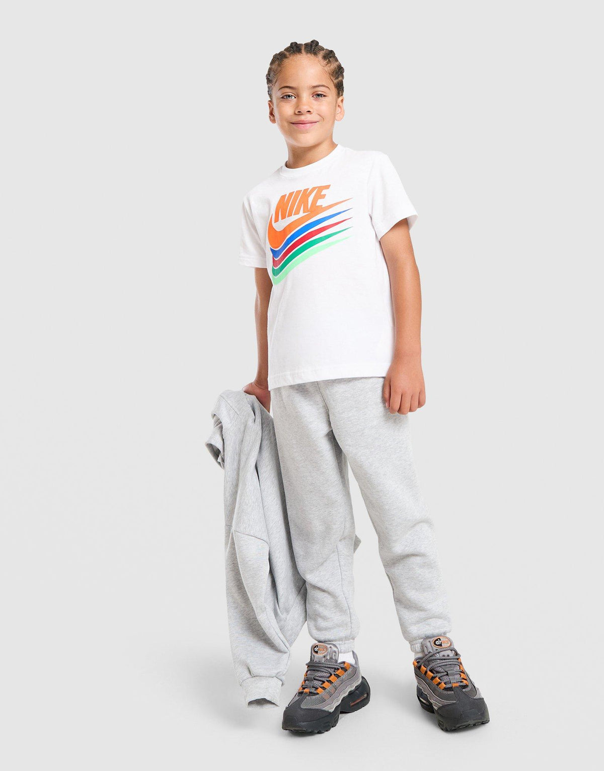 3-Piece Swoosh Fleece Tracksuit Children