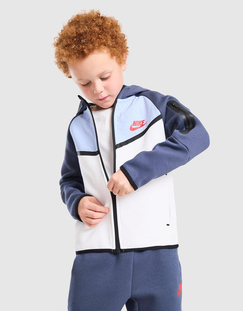Tech Fleece Mix Fabric Tracksuit Children