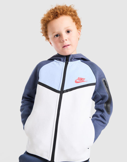 Tech Fleece Mix Fabric Tracksuit Children