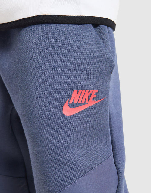 Tech Fleece Mix Fabric Tracksuit Children