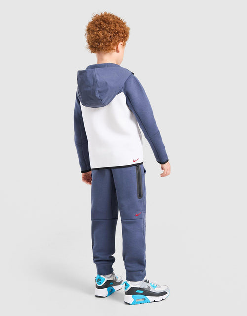 Tech Fleece Mix Fabric Tracksuit Children