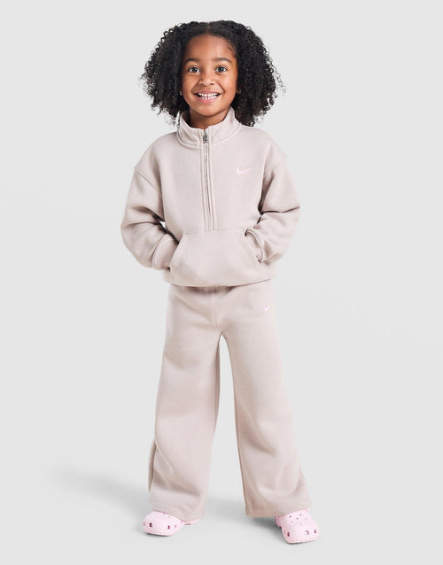 Girls' 1/4 Zip Tracksuit Children
