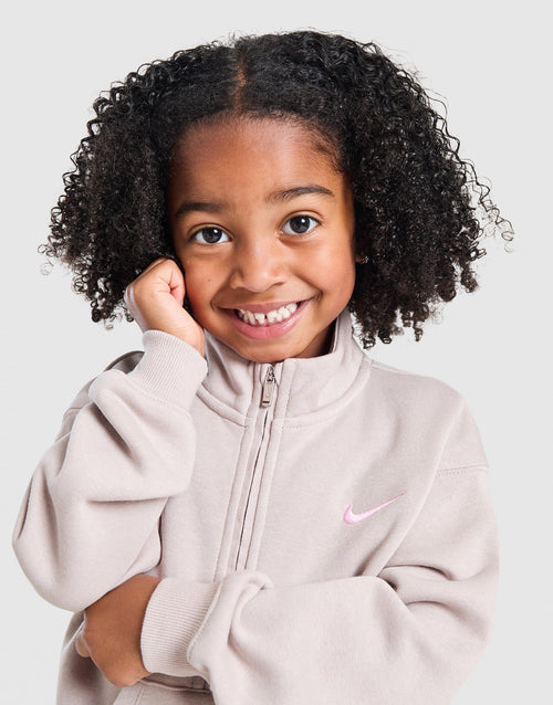 Girls' 1/4 Zip Tracksuit Children