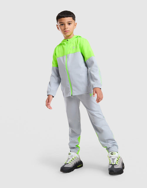 Vanish Colour Block Tracksuit Children