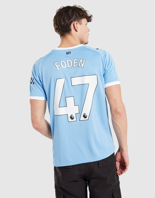 Manchester City FC 2025/26 Foden #47 Home Shirt