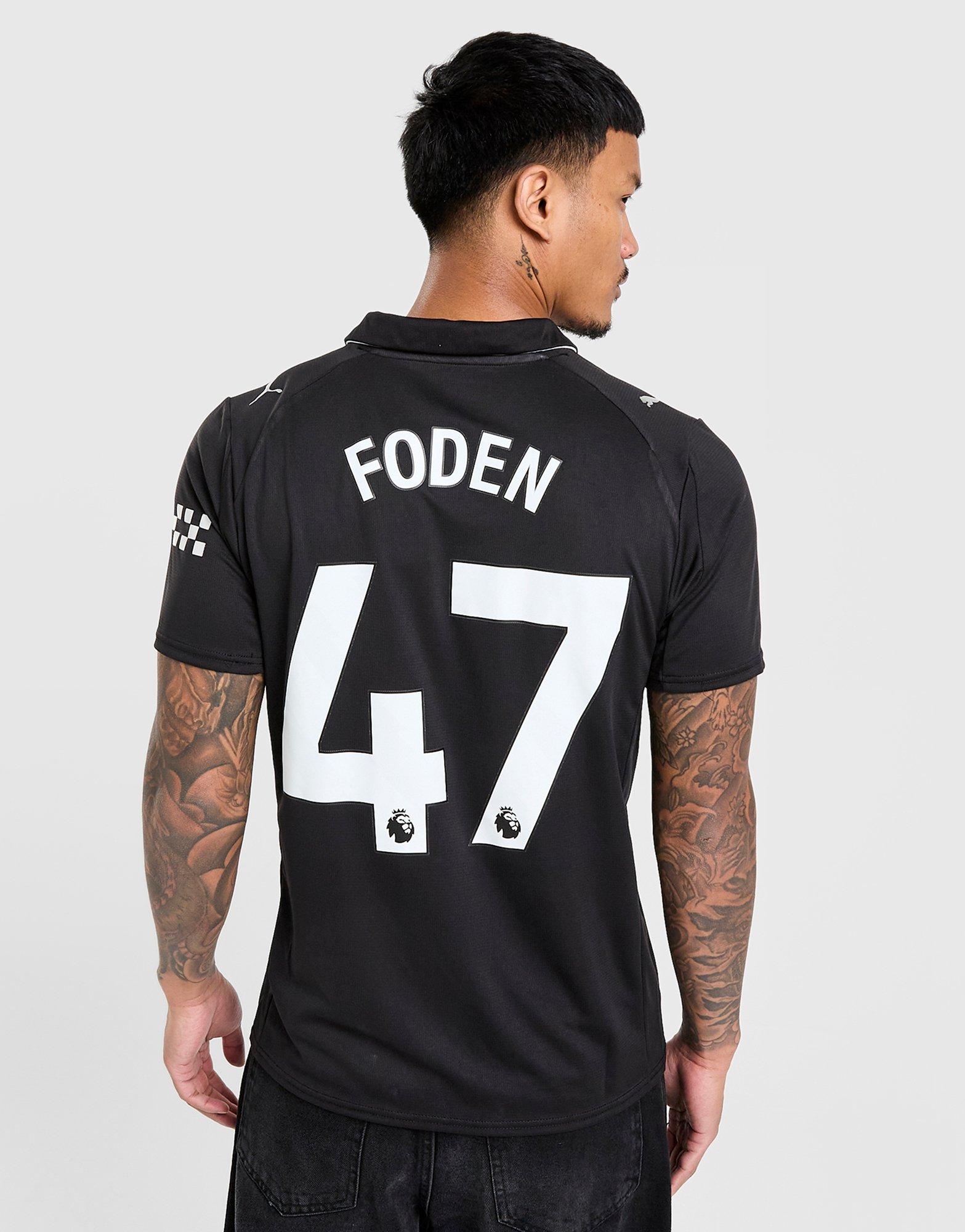 Manchester City FC 2025/26 Foden #47 Away Shirt