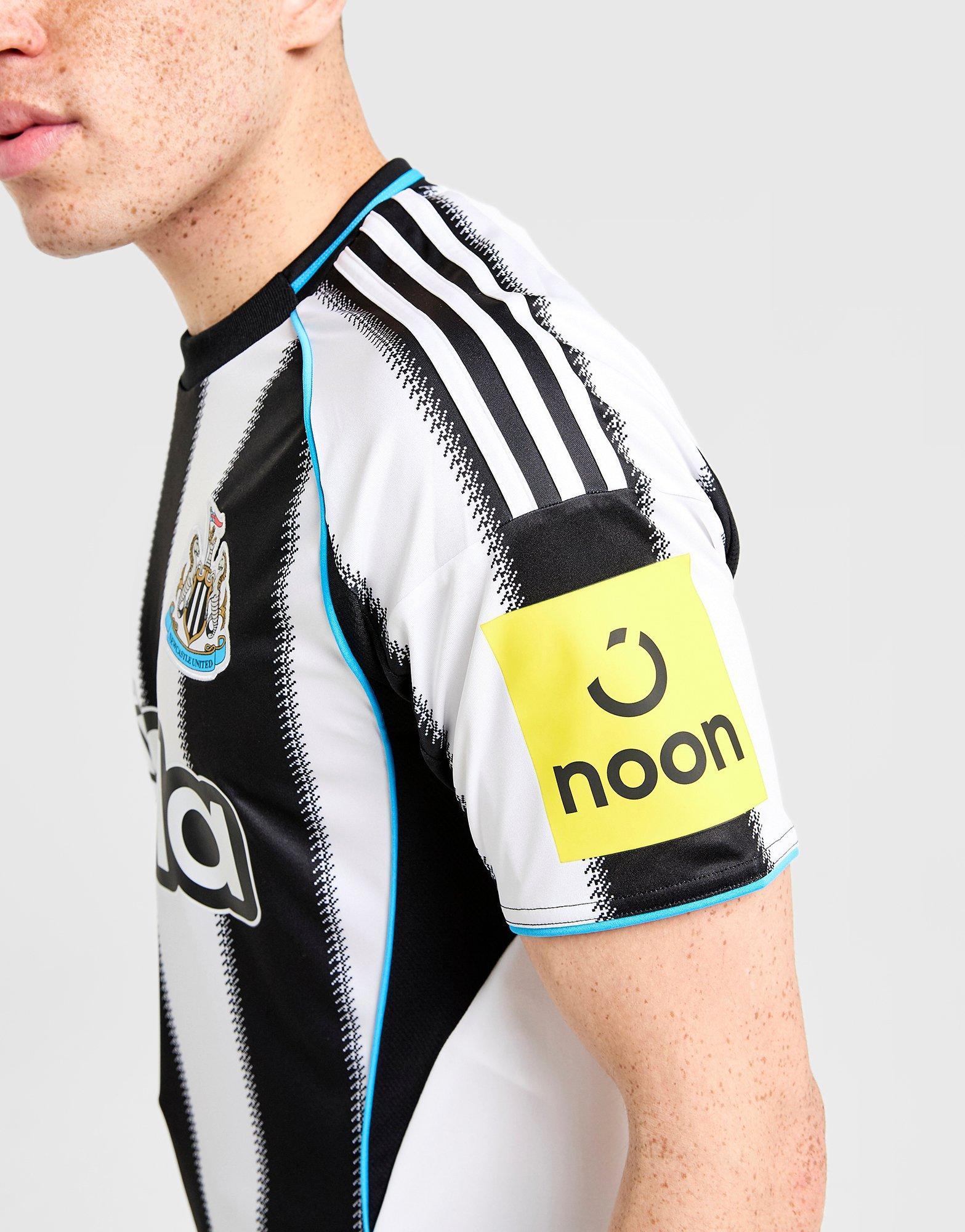Black adidas Newcastle United FC 2025/26 Tonali #8 Home Shirt - JD