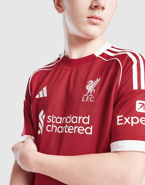Liverpool FC 2025/26 Ekitike #22 Home Shirt Junior
