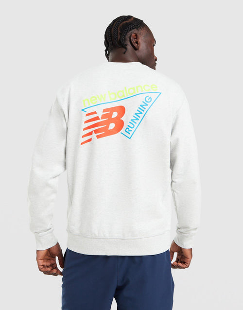 Tri Logo Crew Sweatshirt