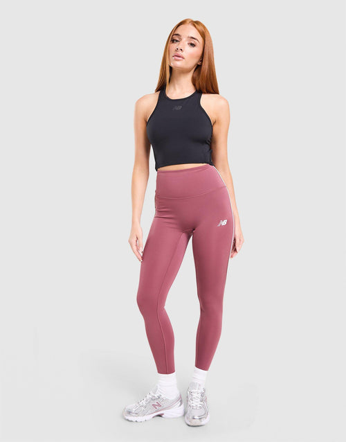 Running Fitted Crop Tank Top