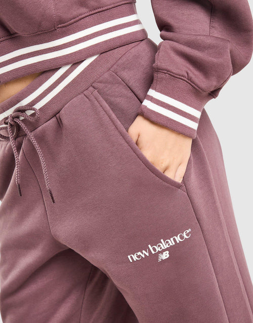 Ribbed Wide Leg Joggers