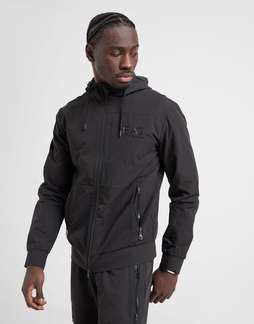 Woven Tech Full Zip Hoodie