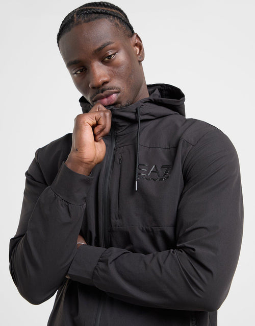 Woven Tech Full Zip Hoodie