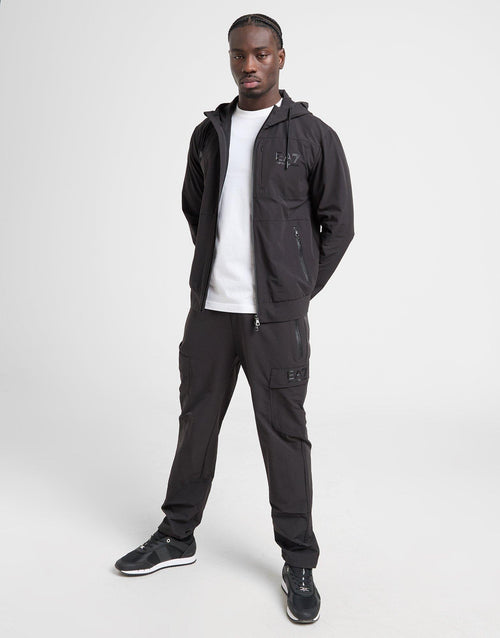 Woven Tech Full Zip Hoodie