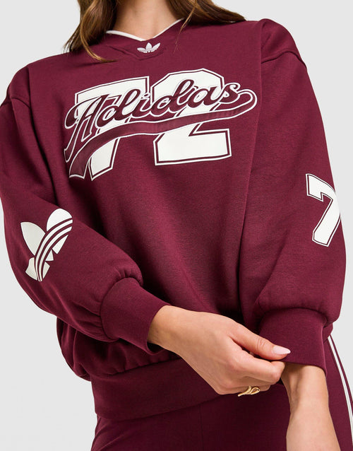 Varsity V Neck Sweatshirt