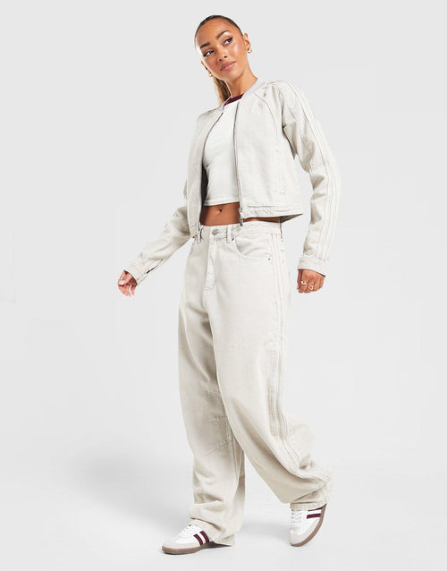 Barrel Leg Denim Jeans