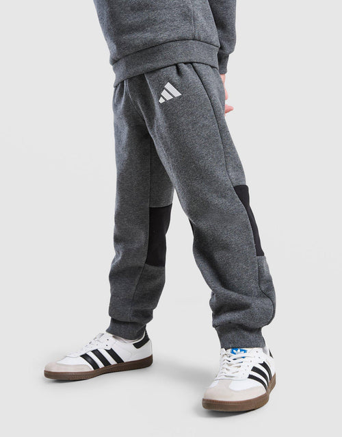 Linear Colour Block Crew Tracksuit Children