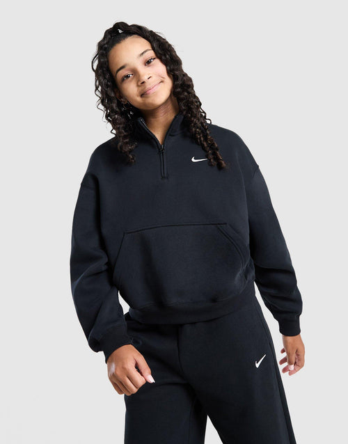 Girls' Studio Fleece 1/4 Zip Sweatshirt Junior