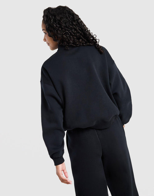 Girls' Studio Fleece 1/4 Zip Sweatshirt Junior